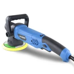 Silverline Hyundai HYDAP900E Electric 900w Dual Action Car Polisher 150mm 240v -Silverline Tools UK Outlet 5 hyda900e rear end of product 18775