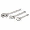 Silverline Adjustable Wrench Set 3 Piece