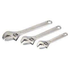 Silverline Adjustable Wrench Set 3 Piece