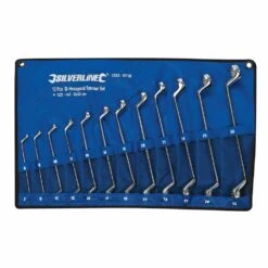 Silverline Deep Offset Ring Spanners Set 12 Piece (6-32mm)