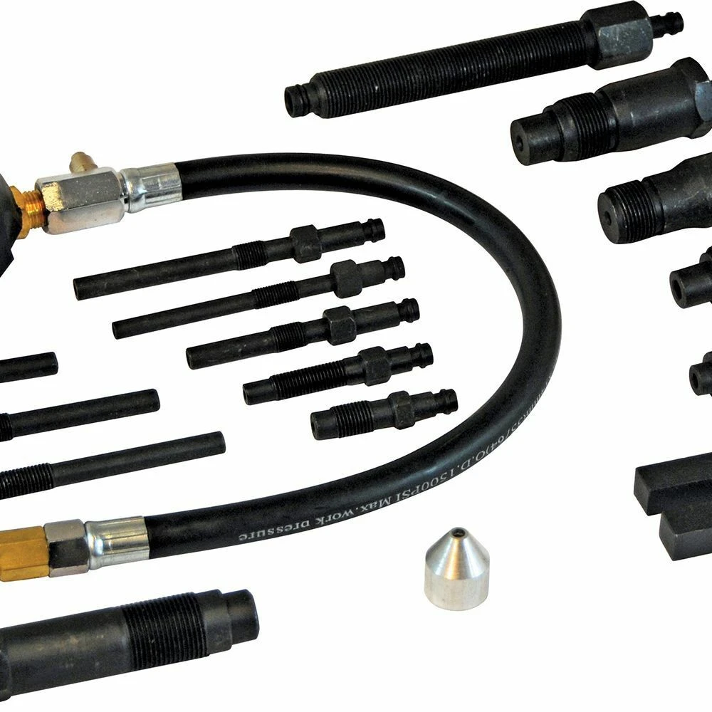 Silverline Diesel Engine Compression Testing Kit 16 Piece 2 Silverline Diesel Engine Compression Testing Kit 16 Piece - Image 2