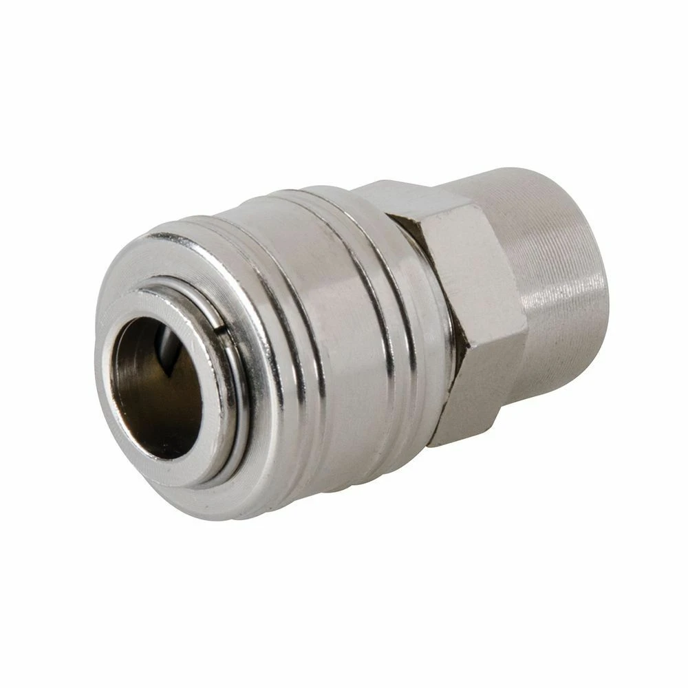 Silverline Euro Air Line Female Thread Quick Coupler 1 Silverline Euro Air Line Female Thread Quick Coupler