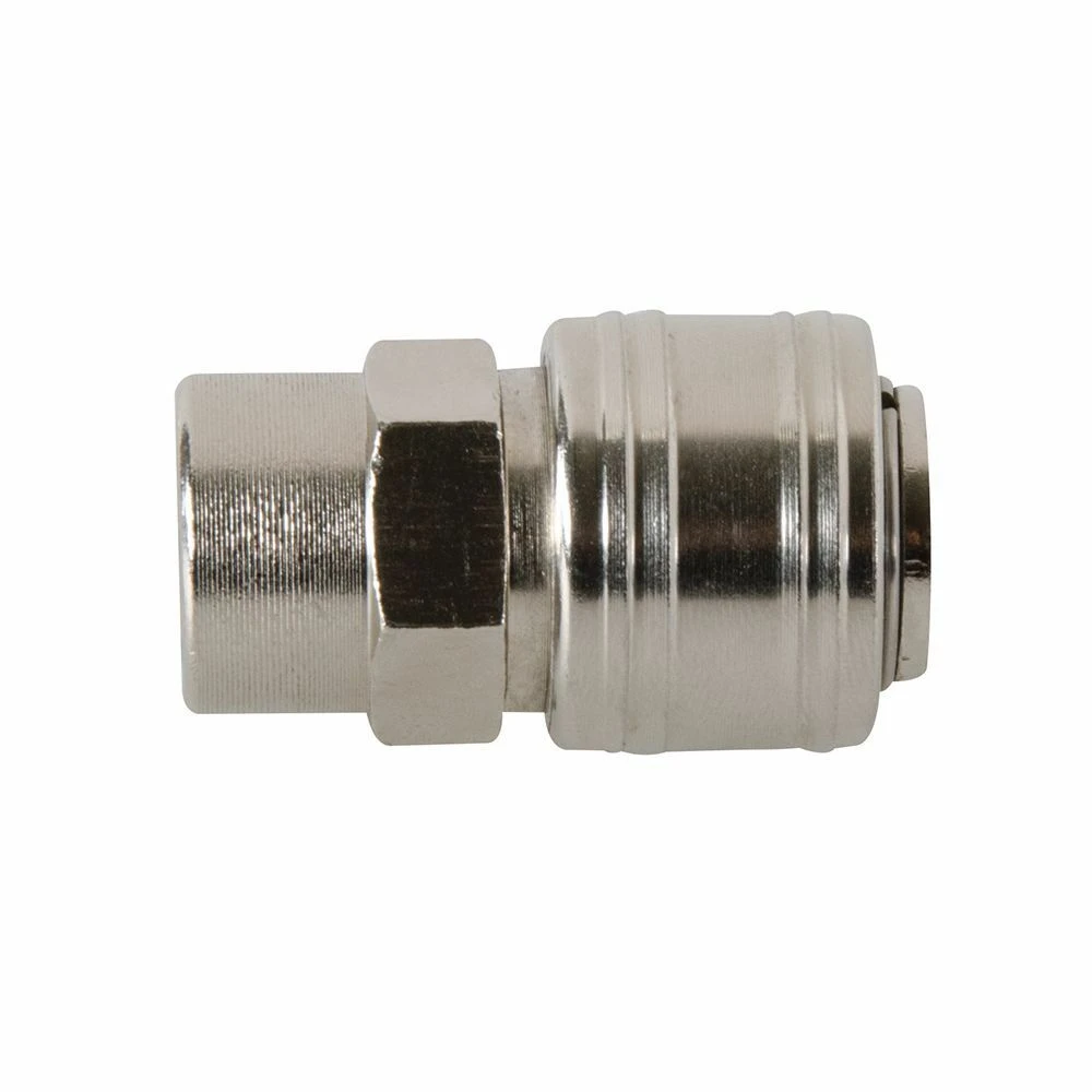 Silverline Euro Air Line Female Thread Quick Coupler 2 Silverline Euro Air Line Female Thread Quick Coupler - Image 2