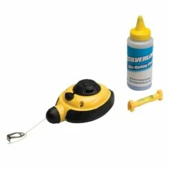 Silverline Fast Rewind Chalk Line Set 3 Piece