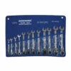 Silverline Flexible Head Ratchet Combination Spanner Set 12 Piece (8-19mm)