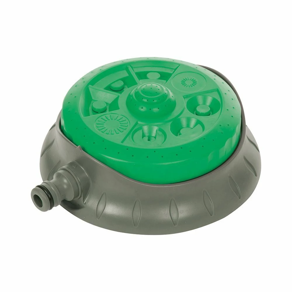 Silverline Garden Hose 9-Pattern Dial Sprinkler 1 Silverline Garden Hose 9-Pattern Dial Sprinkler
