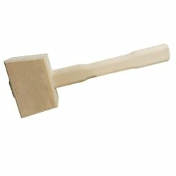 Silverline Hardwood Wooden Mallet 115mm Face