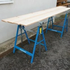 Silverline Heavy Duty Work Trestle (Each) -Silverline Tools UK Outlet silverline heavy duty work trestle each 3 40165 p