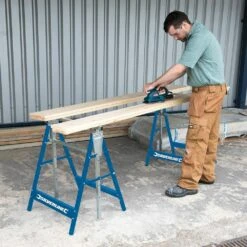 Silverline Heavy Duty Work Trestle (Each) -Silverline Tools UK Outlet silverline heavy duty work trestle each 5 40165 p