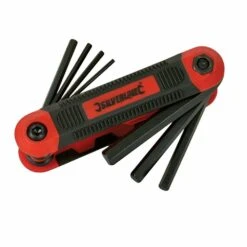 Silverline Hex Key Metric Expert Tool 8 Piece (1.5 - 8.0mm)