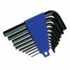 Silverline Hex Key Set 10 Piece Imperial