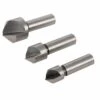 Silverline HSS Countersink Drill Bit Set 3 Piece