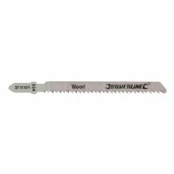 Silverline Jigsaw Blades For Wood Pack Of 5 - Straight Fine Cut - ST101BR