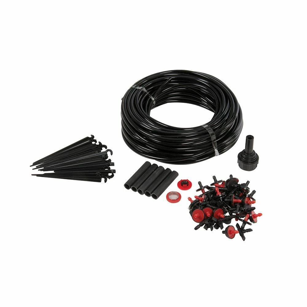 Silverline Micro Irrigation Kit 71 Piece Drip-Feed Watering System 1 Silverline Micro Irrigation Kit 71 Piece Drip-Feed Watering System