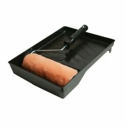 Silverline Roller & Tray Set