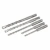 Silverline SDS Plus Masonry Drill Bit Set 5 Piece (5-10mm)