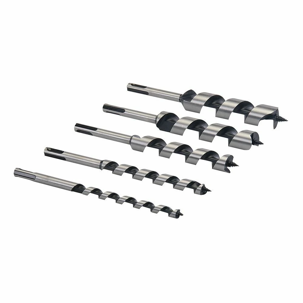 Silverline SDS Plus Wood Auger Drill Bit Set 5 Piece (10-25mm) 1 Silverline SDS Plus Wood Auger Drill Bit Set 5 Piece (10-25mm)