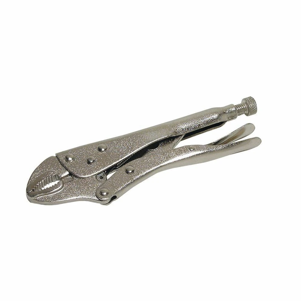 Silverline Self Locking Pliers 220mm Curved 1 Silverline Self Locking Pliers 220mm Curved