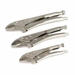 Silverline Self Locking Pliers Set 3 Piece