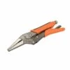 Silverline Self Locking Soft-Grip Long Nose Pliers 230mm
