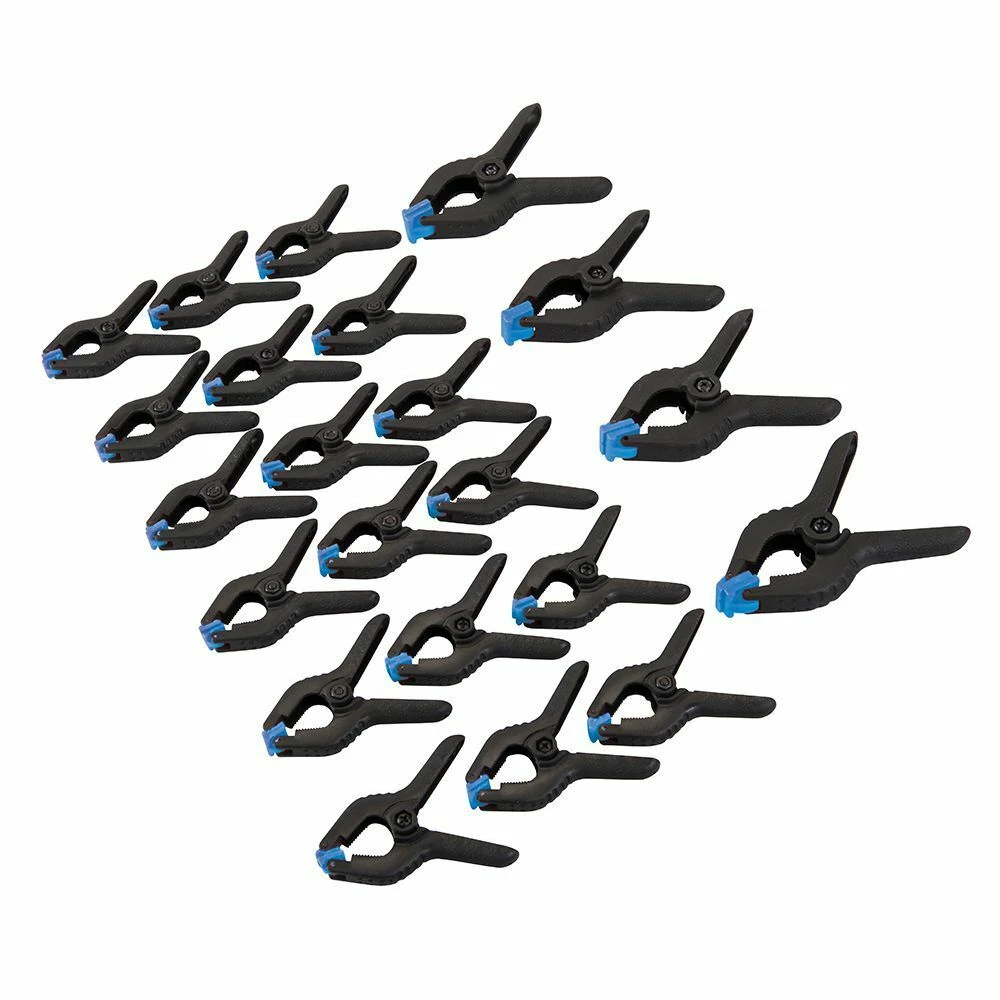 Silverline Spring Clamp Set 22 Piece 2 Silverline Spring Clamp Set 22 Piece - Image 2