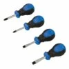 Silverline Stubby Screwdriver Set 4 Piece