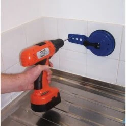 Silverline Tile Drilling Template Suction Jig -Silverline Tools UK Outlet silverline tile drilling template suction jig 4 44091 p